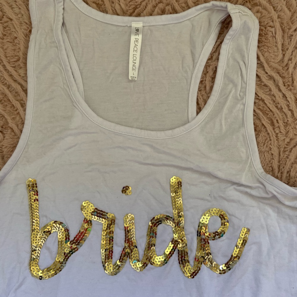 “Bride” Tank Top 👰🏻 - Picture 2 of 2